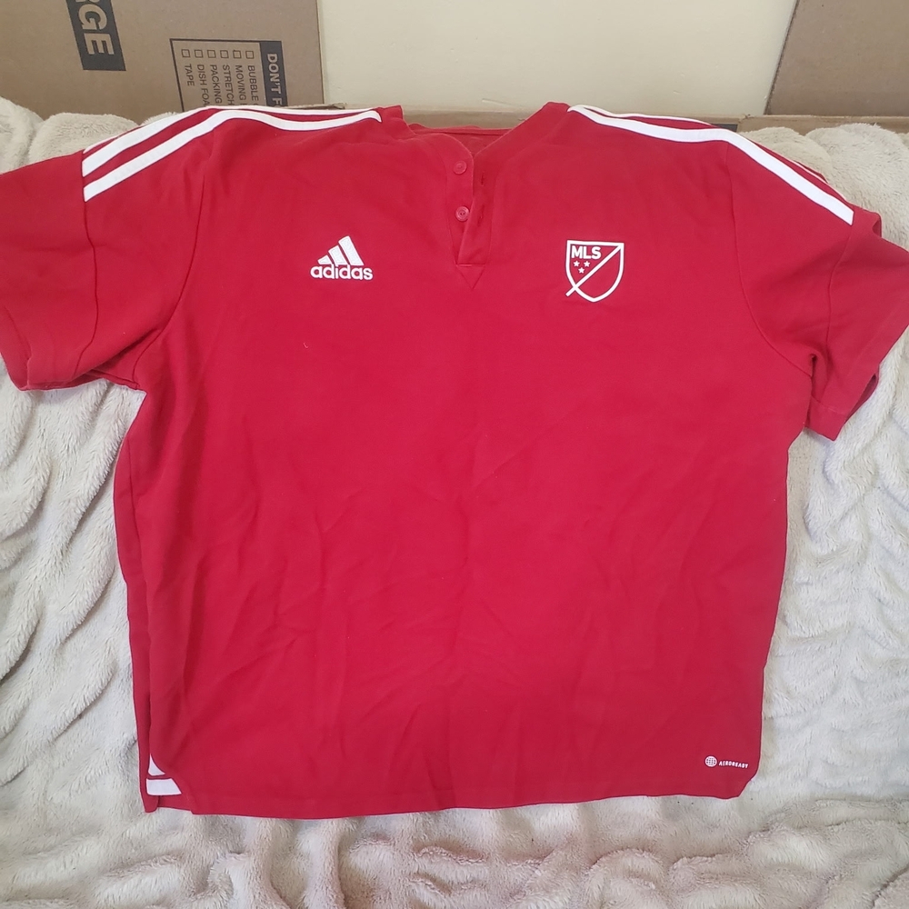 Adidas Kids Red MLS Jersey